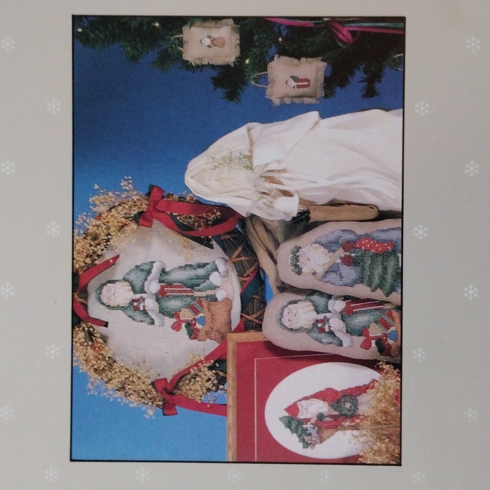 Alma Lynne Down Santa Claus Lane Christmas Counted Cross Stitch Pattern - Picture 2 of 2